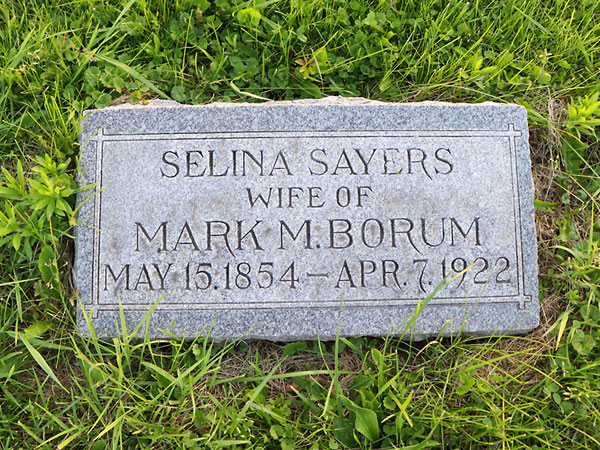 Selina Ellen Sayers Borum